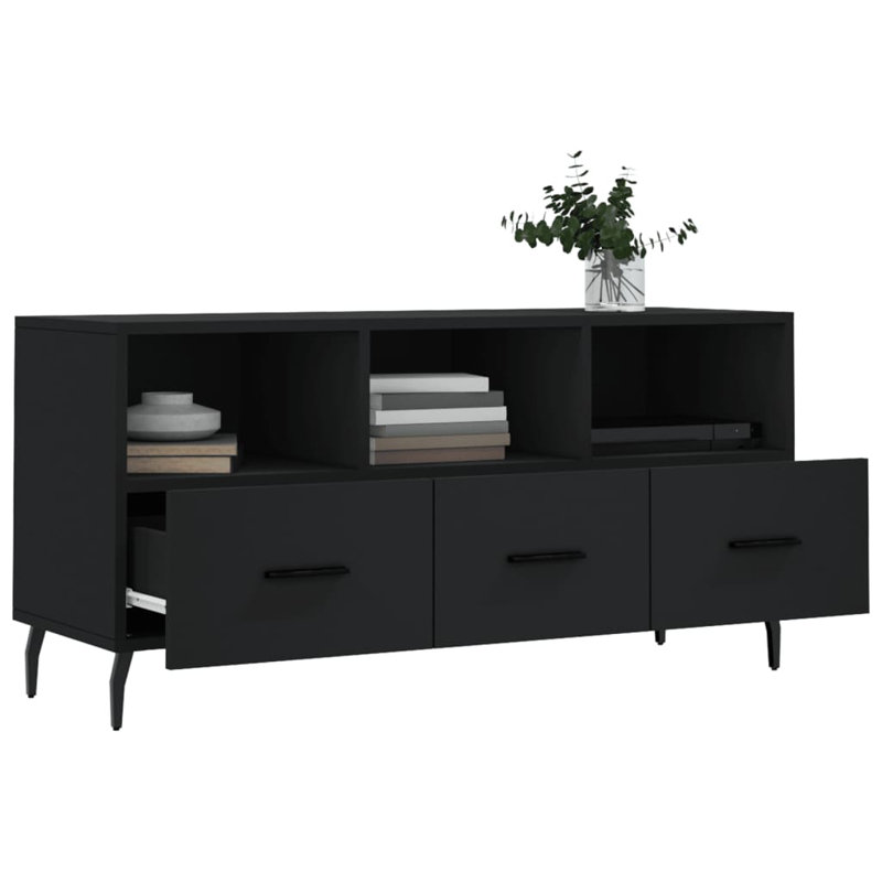 Dutson TV Stand for TVs up to 43", Black