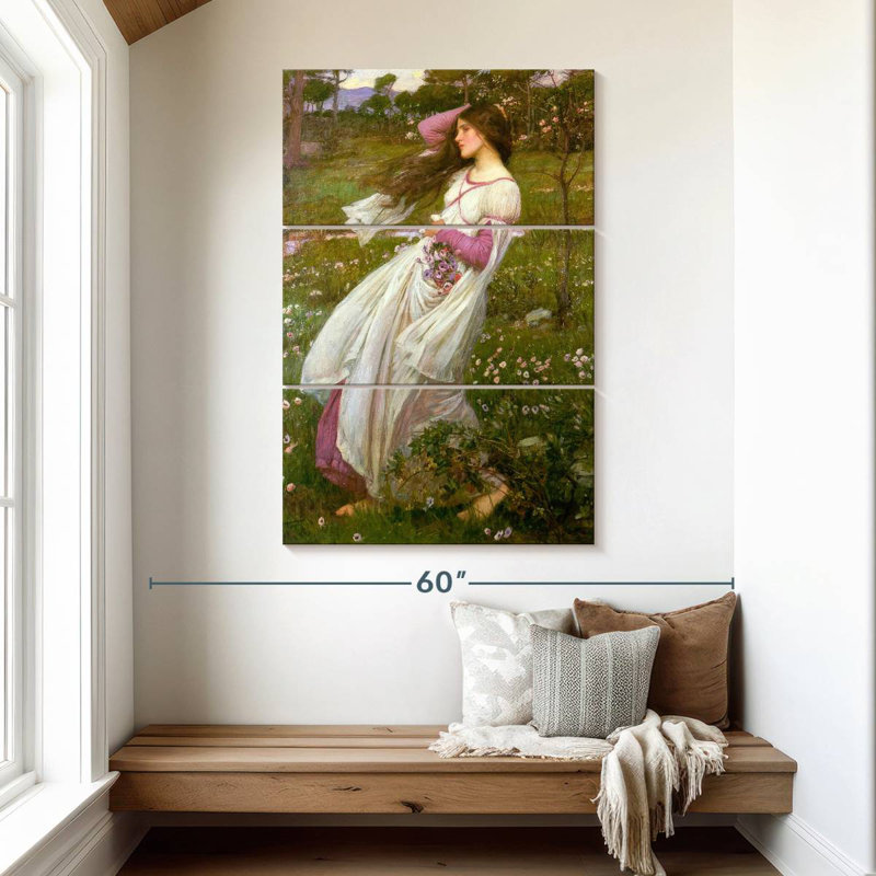 Leisha Windflowers, 50" H x 32" W