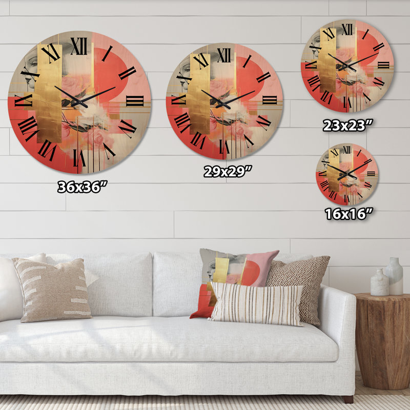 Horloge murale Serendipity, Moyenne