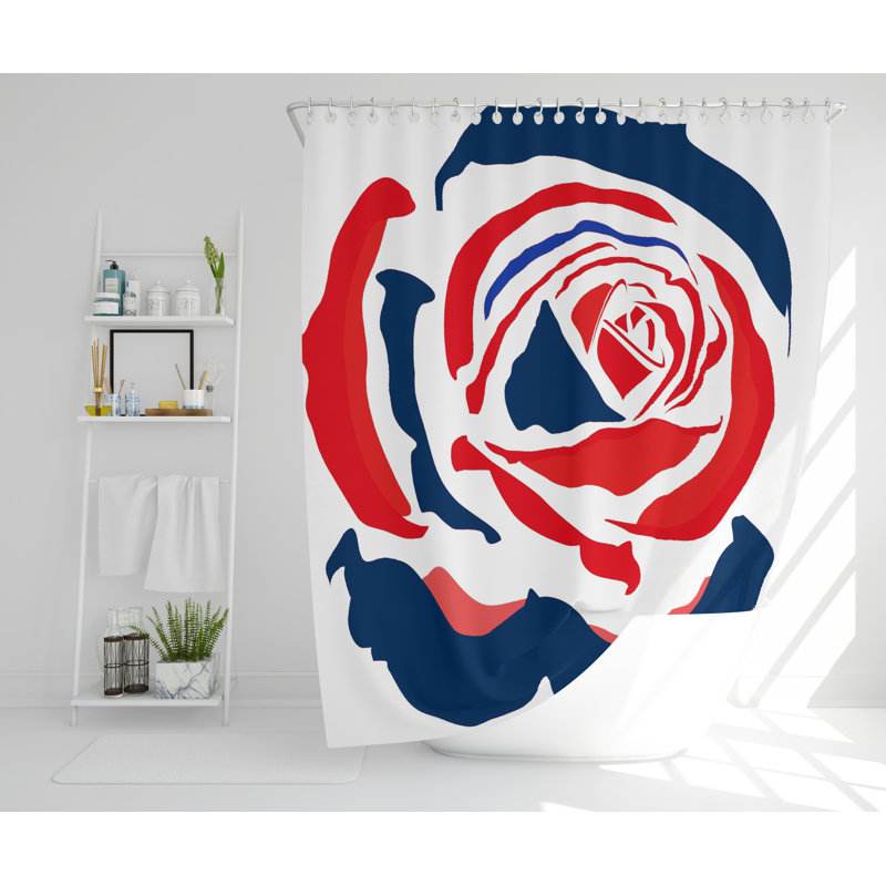 Willeford Polyester Shower Curtain Set, 168cm H x 168cm W