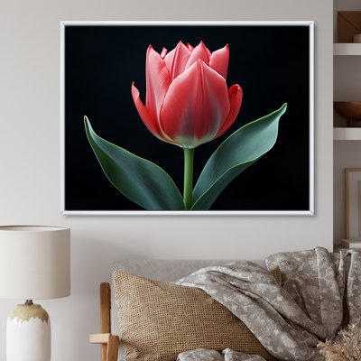 " Pink Green Flowers Spring Delight "