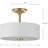 Norris Fabric Semi Flush Mount