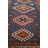 Vintage Worn One-of-a-Kind Runner 3'9" x 8' 1900s Runner Wool Area Rug in Blue