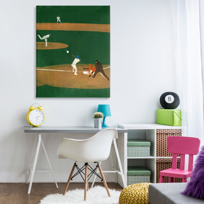 «Baseball Joueurs View» par Daphne Polselli