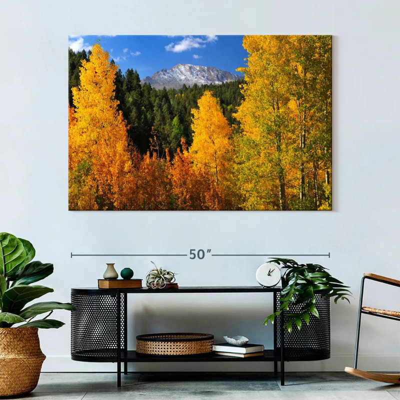 Alvord Pikes Peak en automne, H 34 po x l 51 po