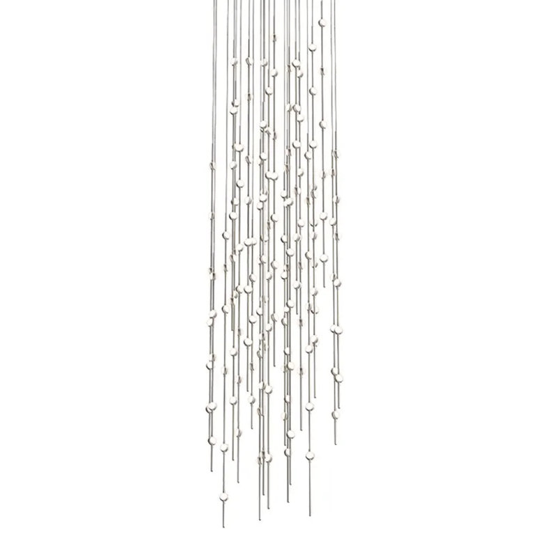 Constellation 156 - Light Unique/Statement Pendant, White Optical