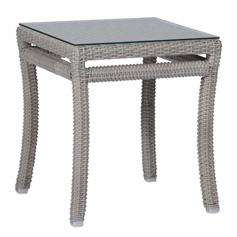 Club Outdoor Side Table, Oyster