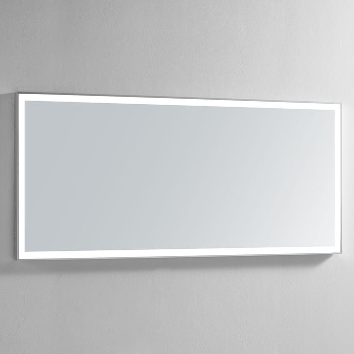 Flat Wall Mirror, 32" H x 70" W