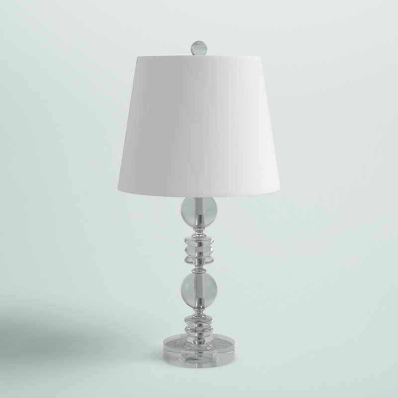 Lampe de table transparente 20 po