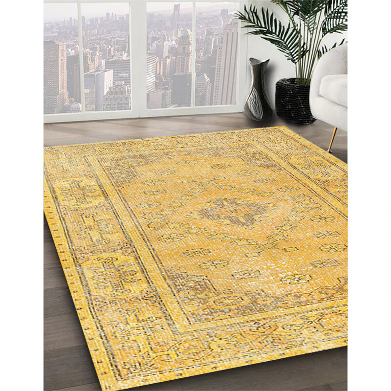 Oriental Indoor Rug, Square 4'
