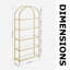 5 Tier Storage Shelves Unit-146307983
