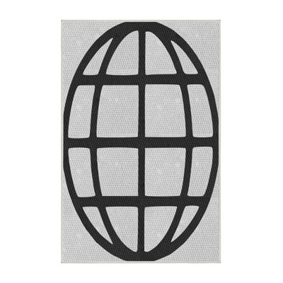 Tapis noir Zubair