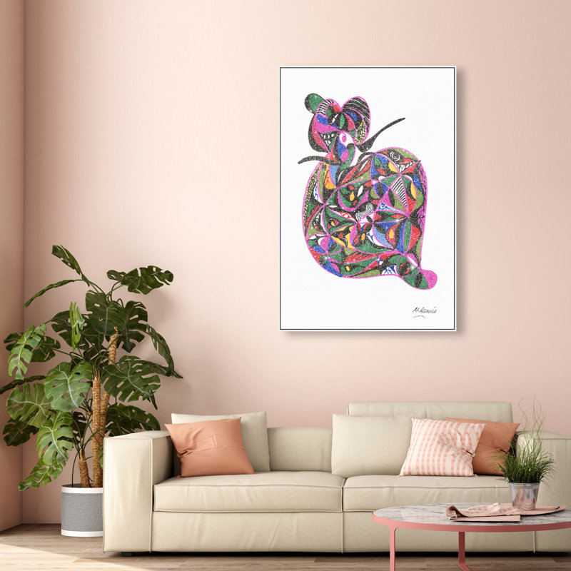 Manuel Roman - Cipriani Print by Oliver Gal, 37"H x 25"W, White Floater Frame