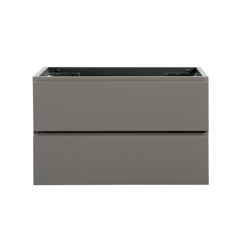 Armoire de rangement élégante pour salle de bain, armoire murale, armoire de salle de bain avec deux tiroirs de rangement