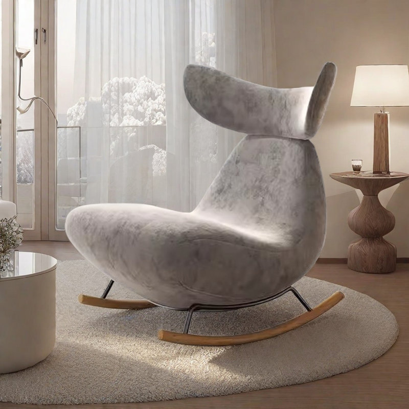 Chaise berçante Modern Fashion, Gris