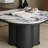 Simple solid wood granite slab coffee table-1499908632