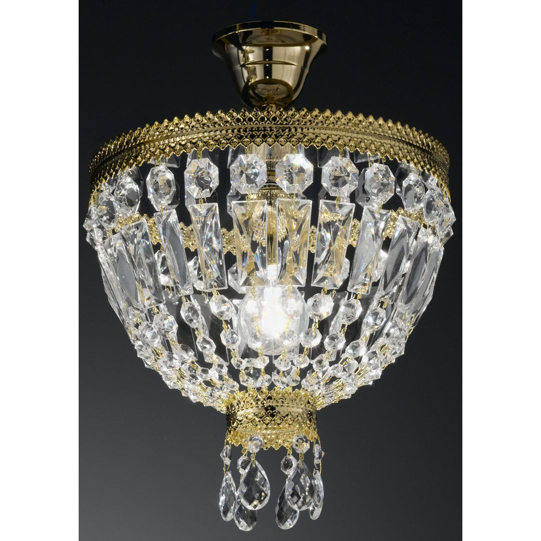 Cupola Iron Semi Flush Mount