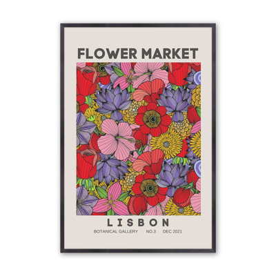 Lisbon in Bloom Print