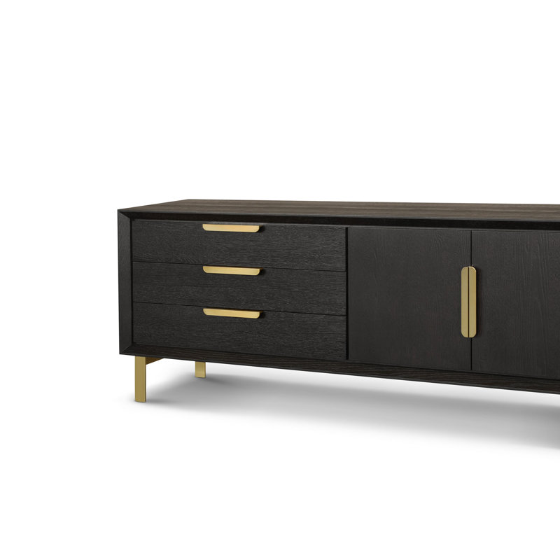 Harald 200cm Solid Wood Sideboard