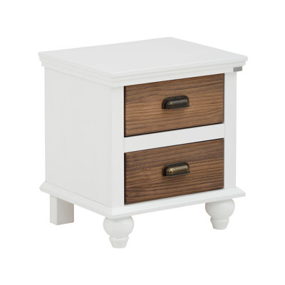 Fanchone 45cm W Solid + Manufactured Wood Bedside Table
