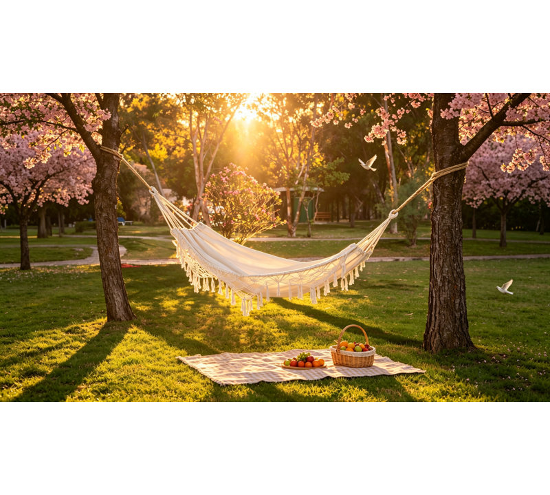 Chaise hamac de patio Outsunny