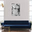 Torse mâle en gris - impression-71079068-71079061