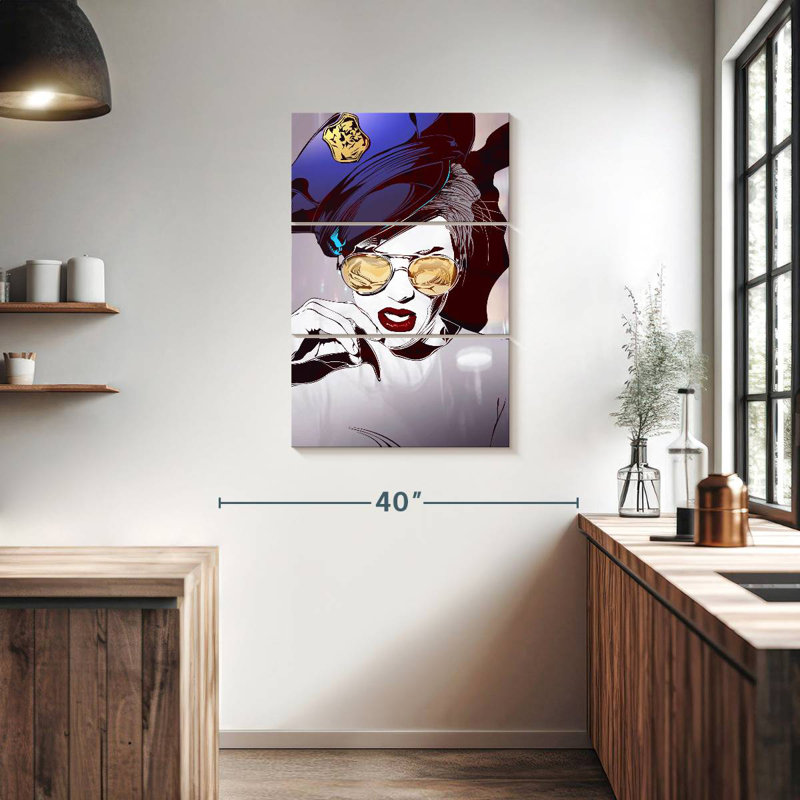 Leisha Babe Cop, 38" H x 24" W