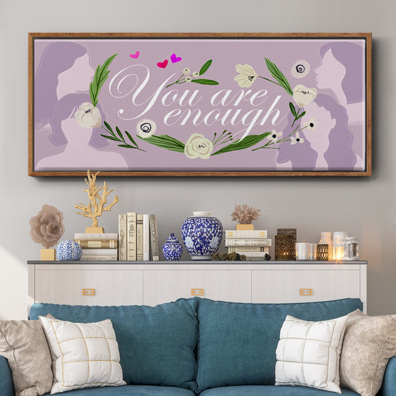 «Happy Galentine's Day» - toile encadrée