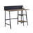 Garima Rustic Oak With Black Finished Legs Writing Desk
