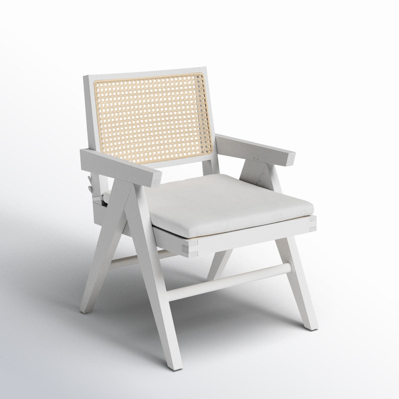 Huck Upholstered Side Chair, White