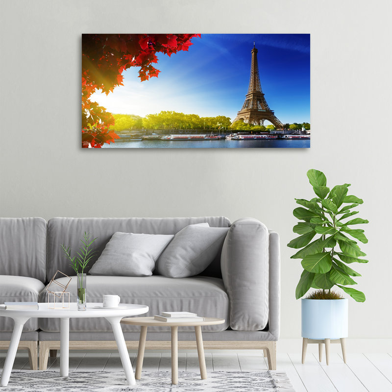 Eiffel Tower Paris - Wrapped Canvas Print