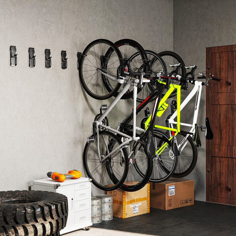 Metal Wall Mounted Bicycle Hanger Stand