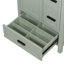 Ensemble de meuble-lavabo autoportant 24 po avec lavabo en céramique Rosella, 3 portes à fermeture douce-451180169