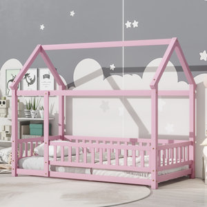 McElhattan Canopy Bed Kids Bed by Harper Orchard