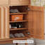 Armoire de rangement en bois massif
