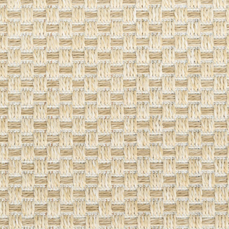 Tulum Solid Indoor/Outdoor Area Rug, Runner 2'2" x 8', Cream