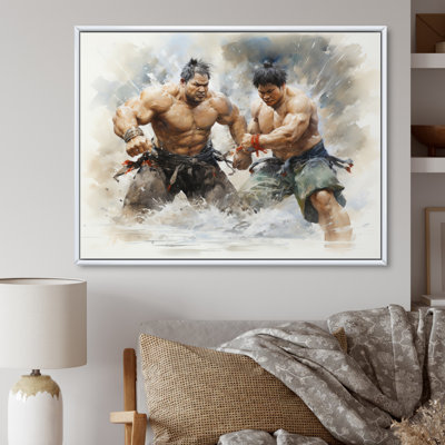 " Japon Art Sumo Wrestling "