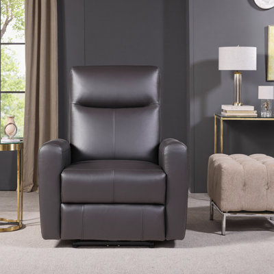Cloud-Like Power Recliner with Premium Leather-Match Upholstery & Zero-Gravity Recline – Modern Motion Seating