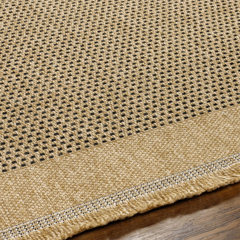 Tapis tissé à la machine Adalina, Rectangle 9 pi 2 po x 12 pi