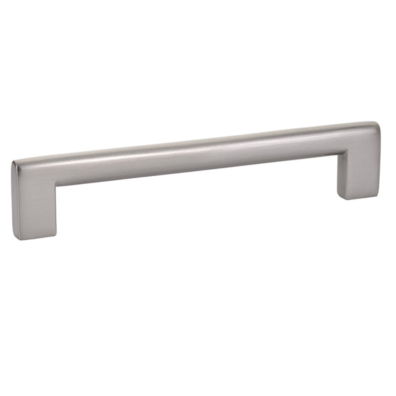 Trail 6" Center to Center Bar Pull, Satin Nickel, 6"