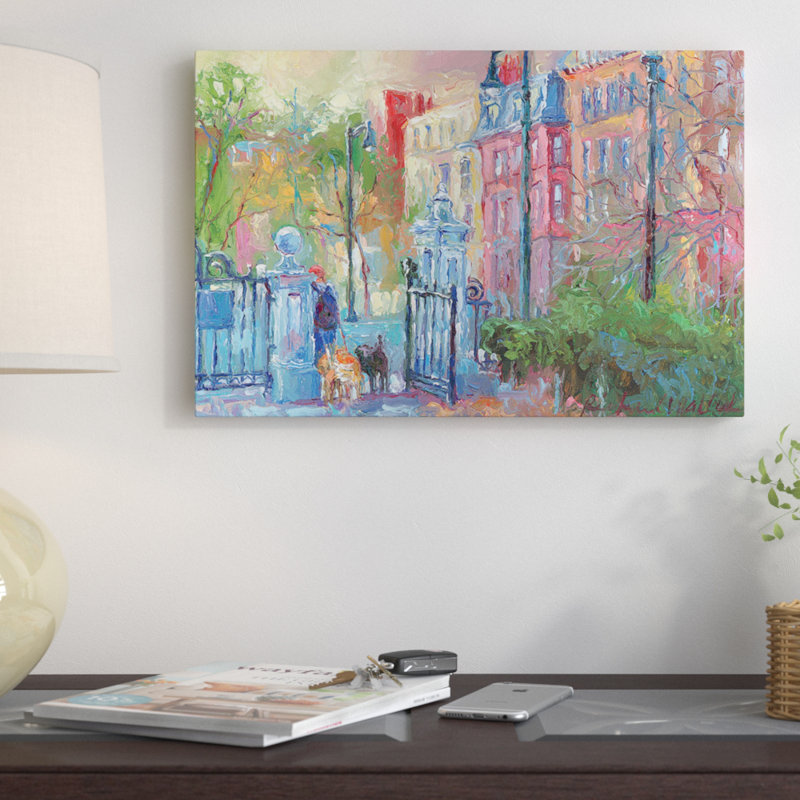 «Boston I» par Richard Wallich - impression sans cadre, H 12 po x l 18 po x P 1,5 po