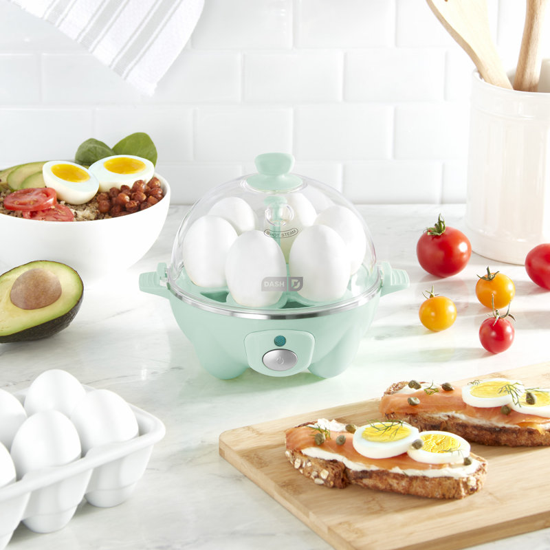 Dash Rapid 6 Egg Cooker, Aqua