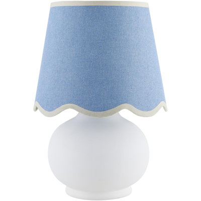 Momsen Coloured Scallop Shade Lamp