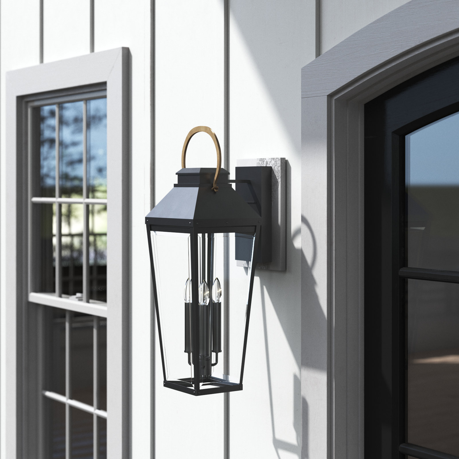 3 Light Outdoor Wall Light