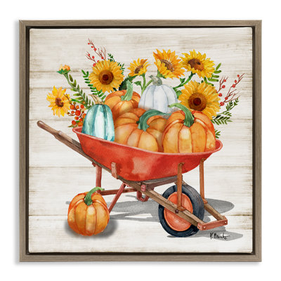 «Rustic Harvest Wagon» par Paul Brent