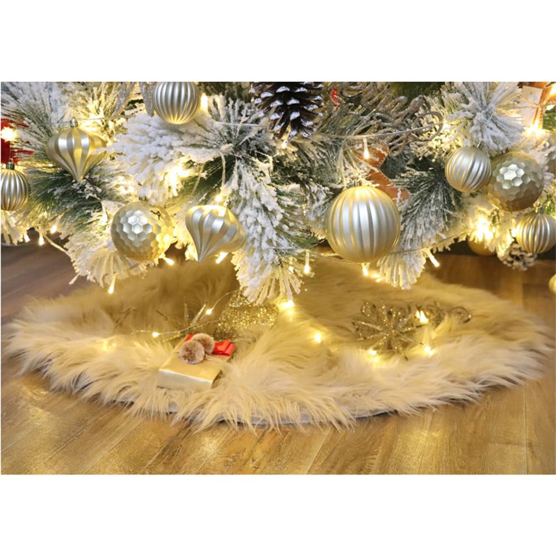 Annibale Faux Fur Tree Skirt