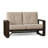 Vale 60.5'' Wide Aluminum Loveseat with Cushions-98918526-98918508