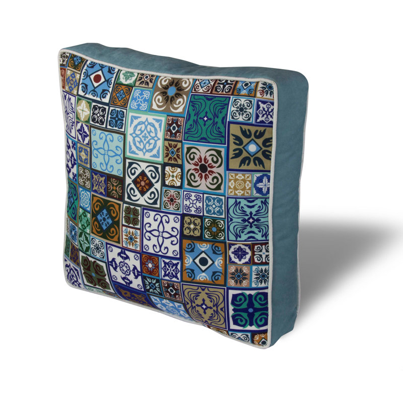 Housse et insert de coussin intérieur / extérieur en polyester / coton Dixielee