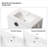 29.9'' Single Bathroom Vanity with Ceramic Top-92615149