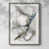 Distressed Silver Framed Paper